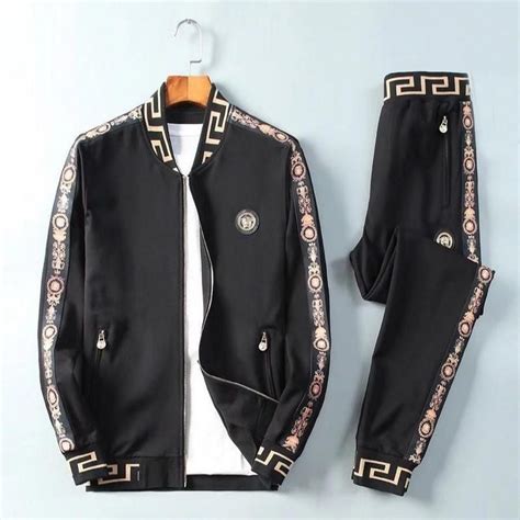 mens suits versace 2017|Versace tracksuit men's sale.